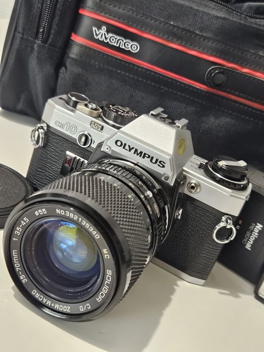 OLYMPUS OM-10 Ikona fotografii analogowej!