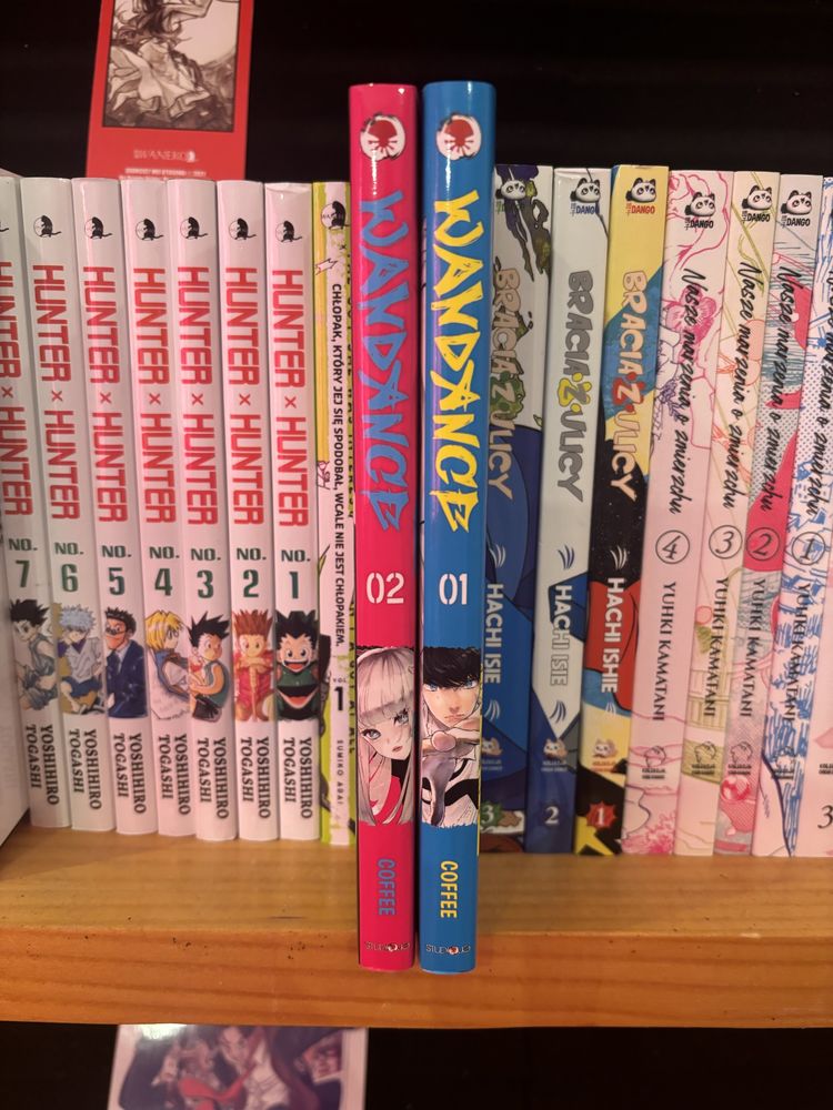 Wandance manga tomy 1-2