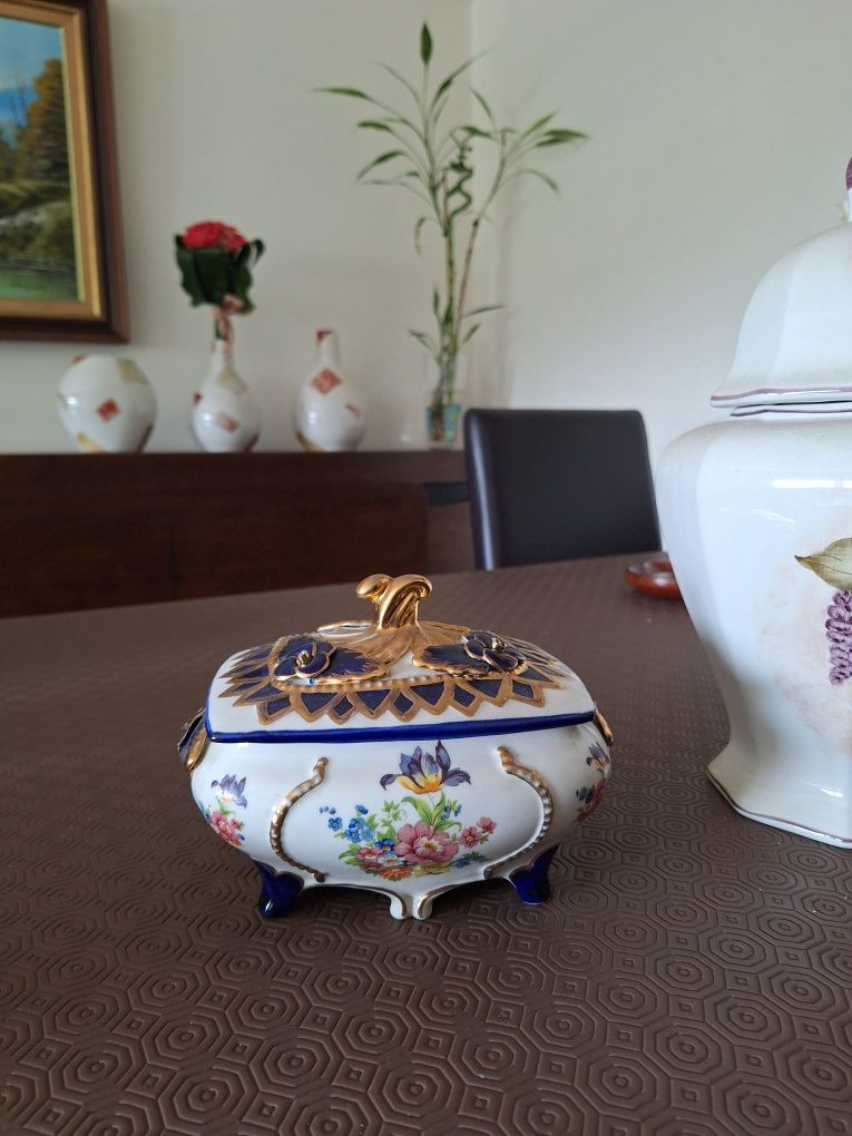 Guarda jóias porcelana vintage