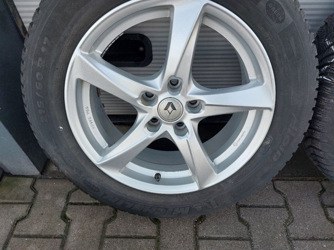 Felgi 17" felga 5x114,3 kola renault kadjar kia sportage hyundai tucso