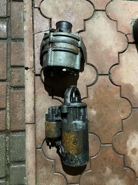 Мерседес 208-410  генератор , стартер.