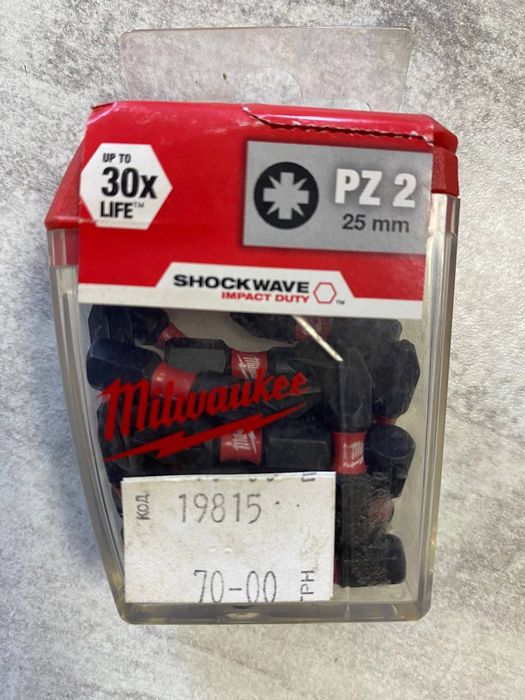 Milwaukee (Мілвокі/Мілокі) біти, тримачі, маркери, полотна, рукавиці