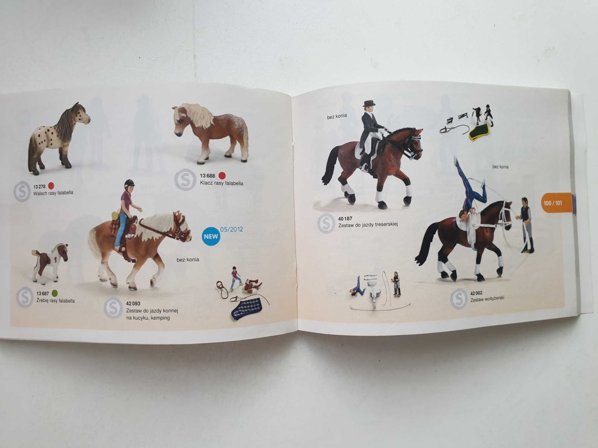 Katalog Schleich 2012 rok Figurki schleich zwierzęta książeczka