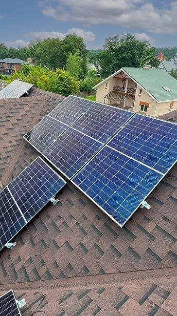 монтаж сонячних панелей електростанцій краща ціна все в наявності