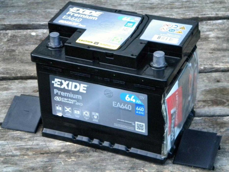 (2 шт) MERCURY 62Ah 580A та EXIDE Premium 64Ah 640A (Carbon Boost 2.0)
