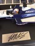 1 / 18 autógrafo juan Pablo Montoya