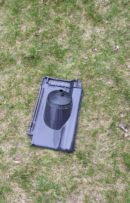 Dachówka antenowa Roben Piemont grafit.