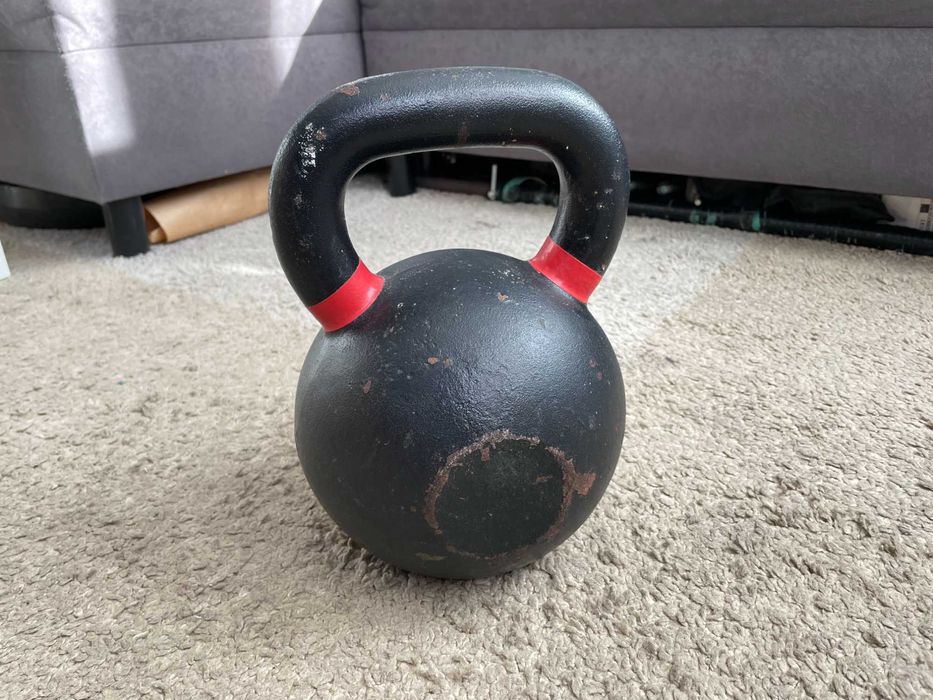 Kettlebell 32 kg żeliwny (girya/giria/odważnik kulowy)
