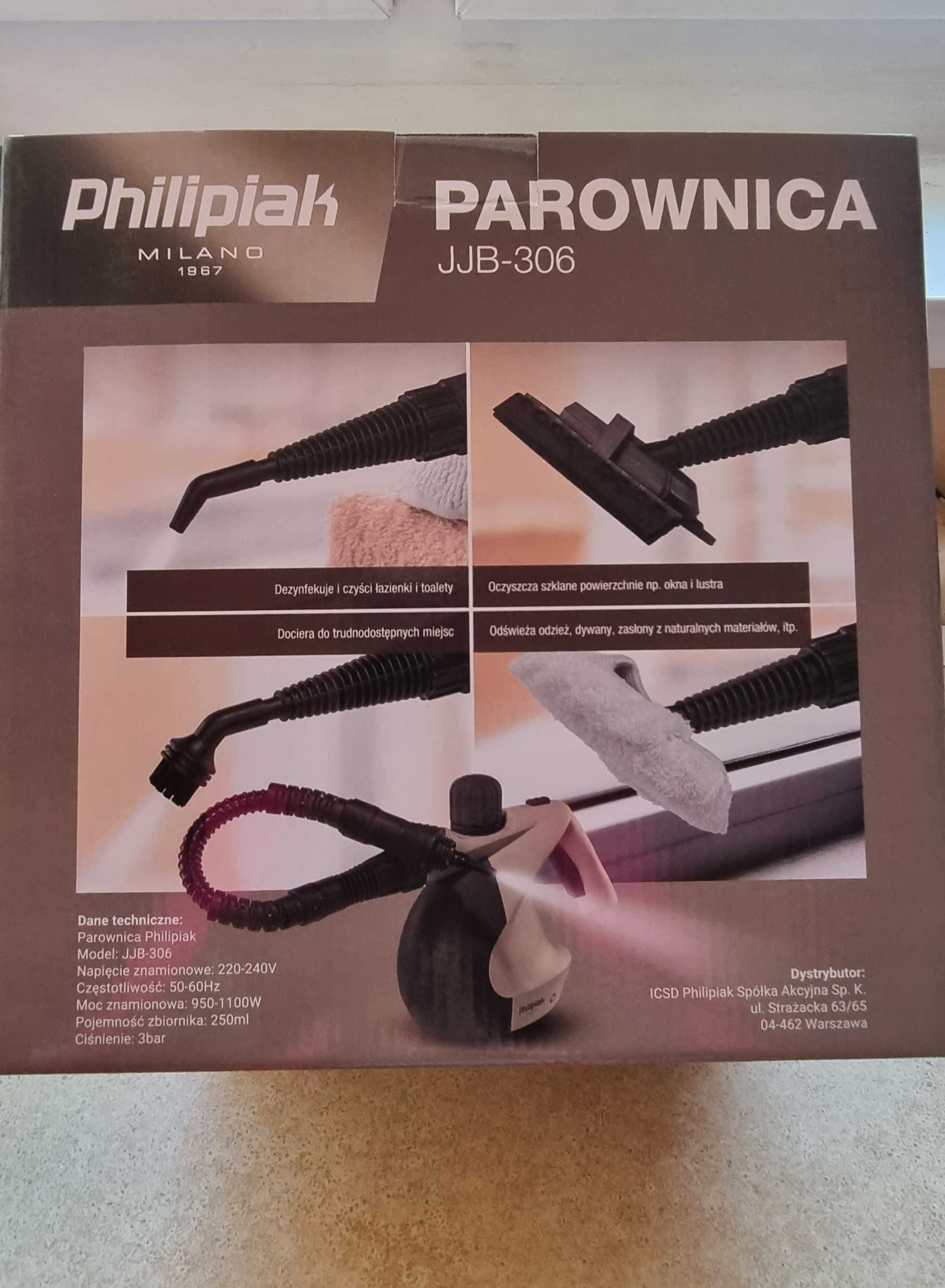 Parownica ręczna Philipiak