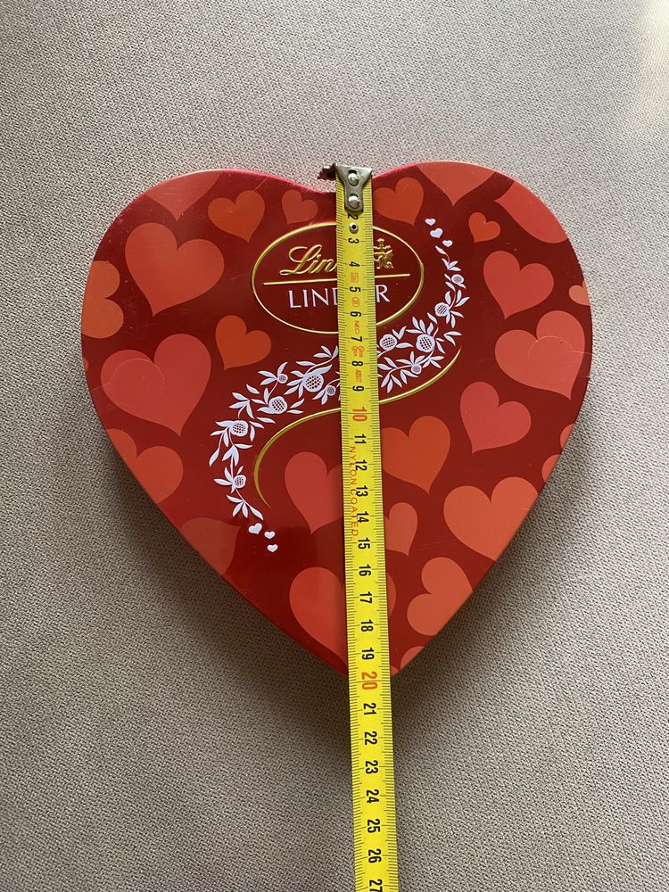 Puszka serce Lindt Walentynki