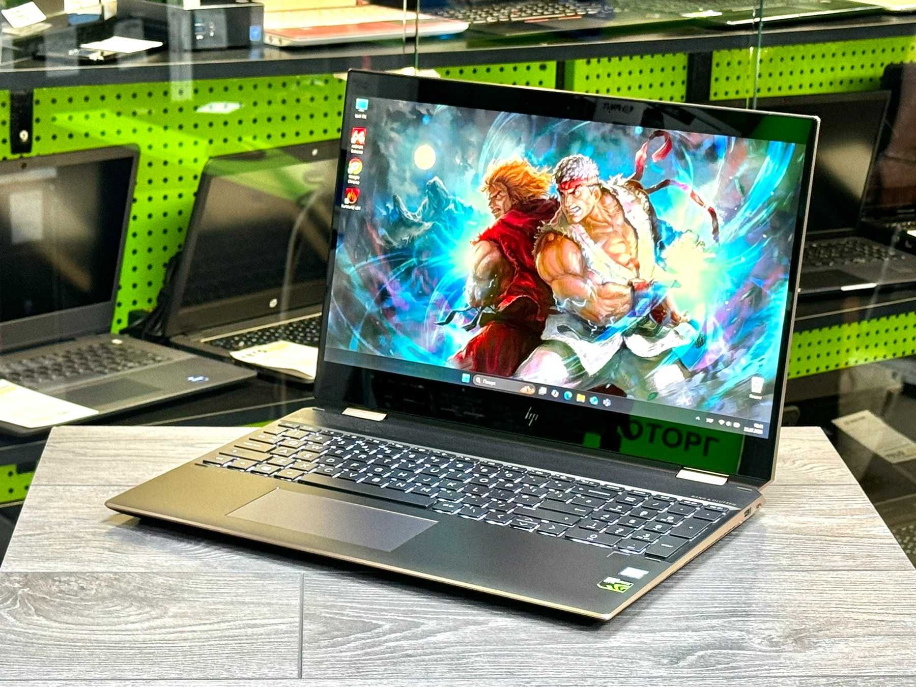 15.6'' Трансформер HP Spectre X360 / GTX1050Ti / Core i7-8750H / Touch