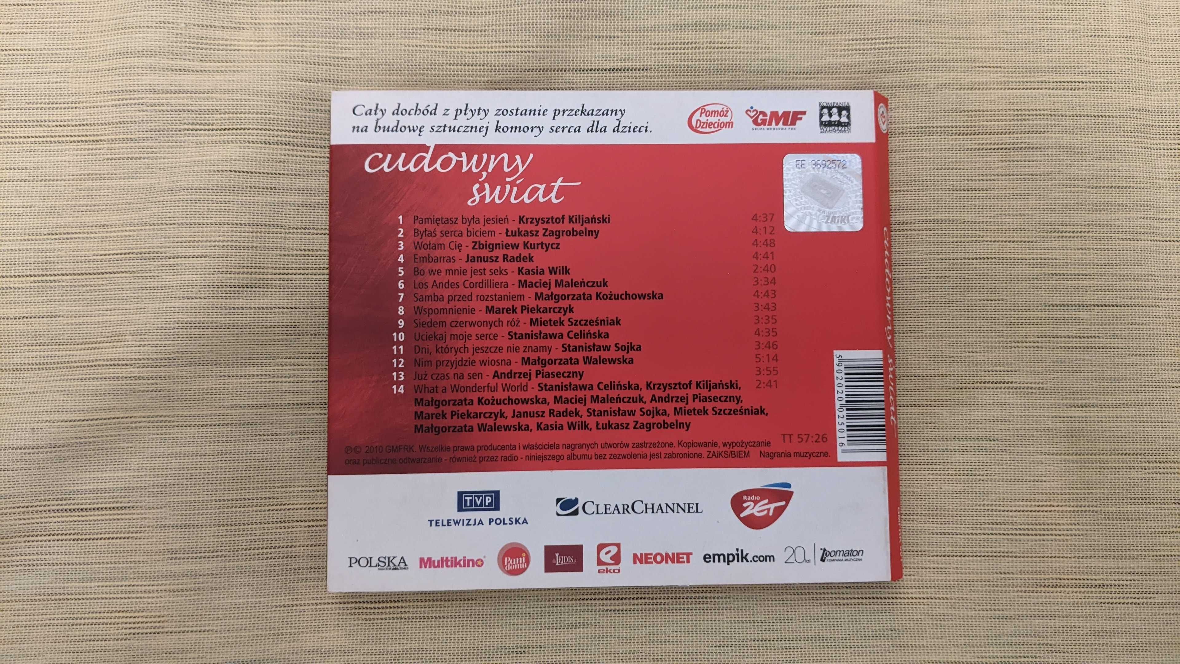 Cudowny Świat : płyta CD dedykowana pamięci prof. Zbigniewa Religi