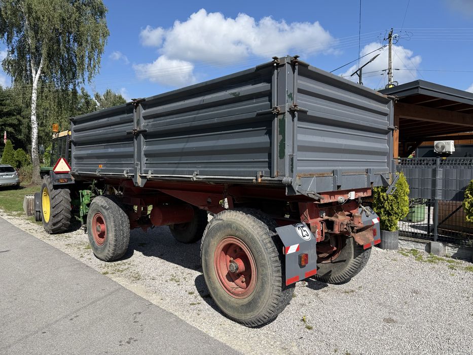 Przyczepa rolnicza wywrotka 16 ton Niemiecka masywna