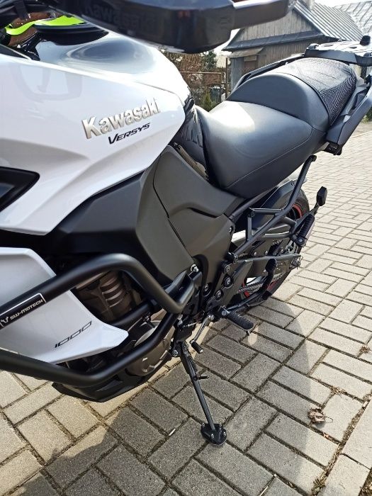 Poszerzenie stopki bocznej Kawasaki Versys 1000