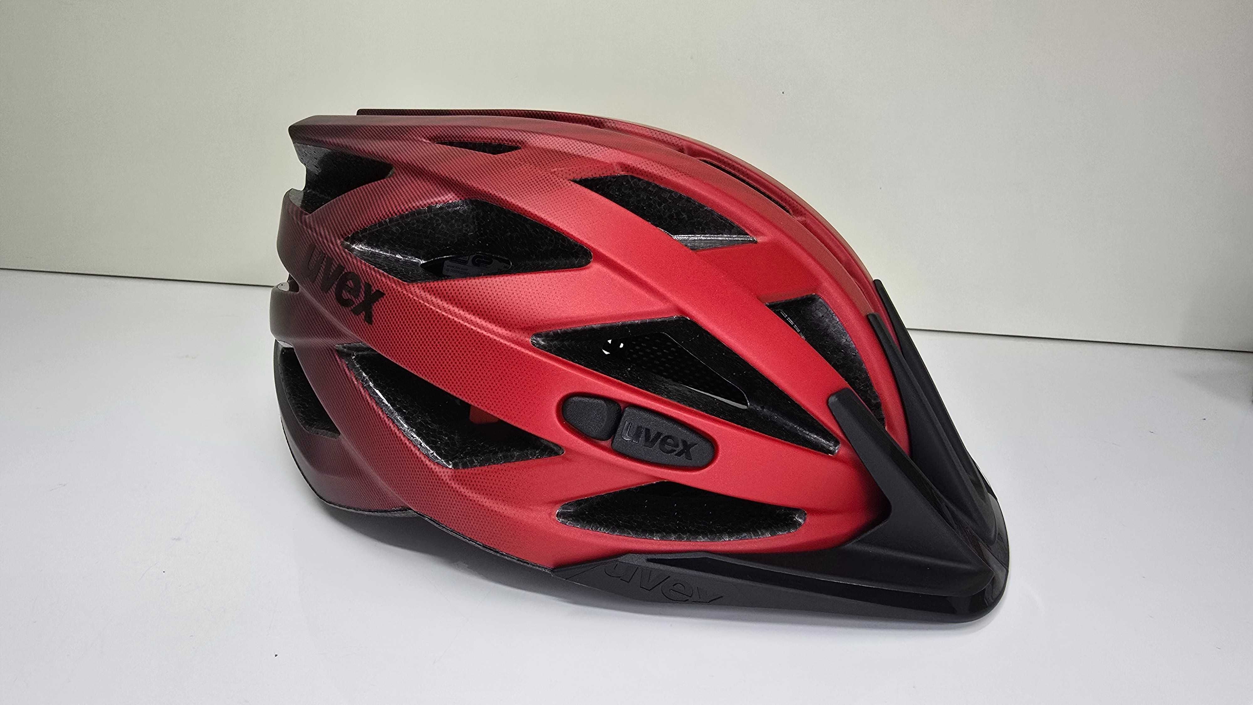 Kask rowerowy mtb UVEX I-VO CC red black matt rozm 52-57cm