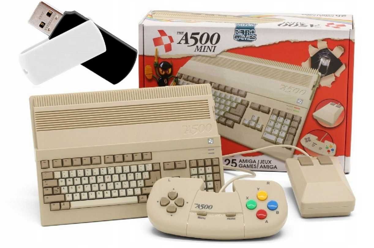 PenDrive na Amiga 500 A500 mini - ponad 4200 gier, programów, demówek