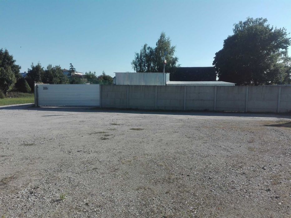 Wynajmę Parking bus Plac Utwardzony Działka 200mkw Spokojna okolica