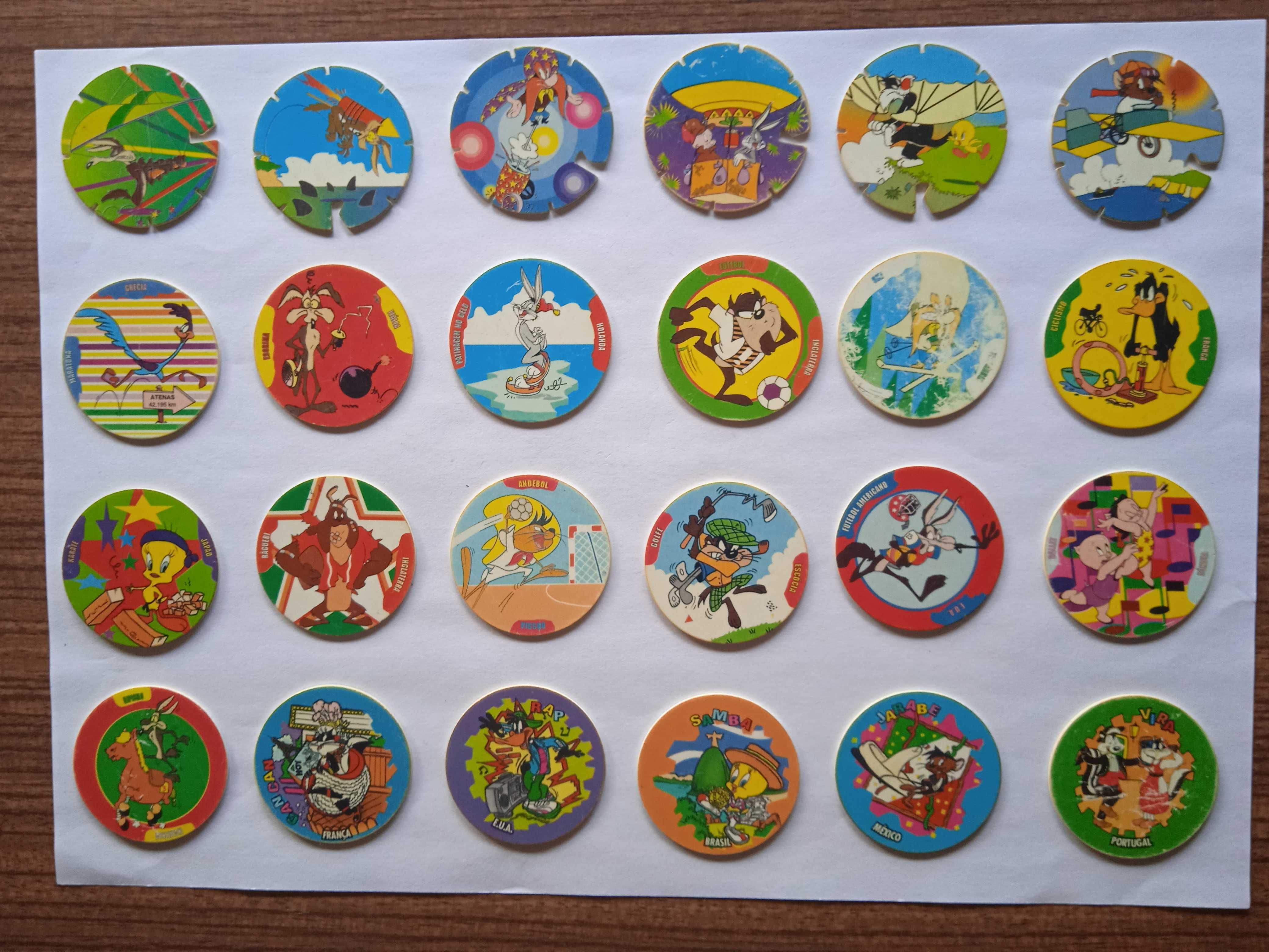 Tazos Matutano Chester e Looney Toones