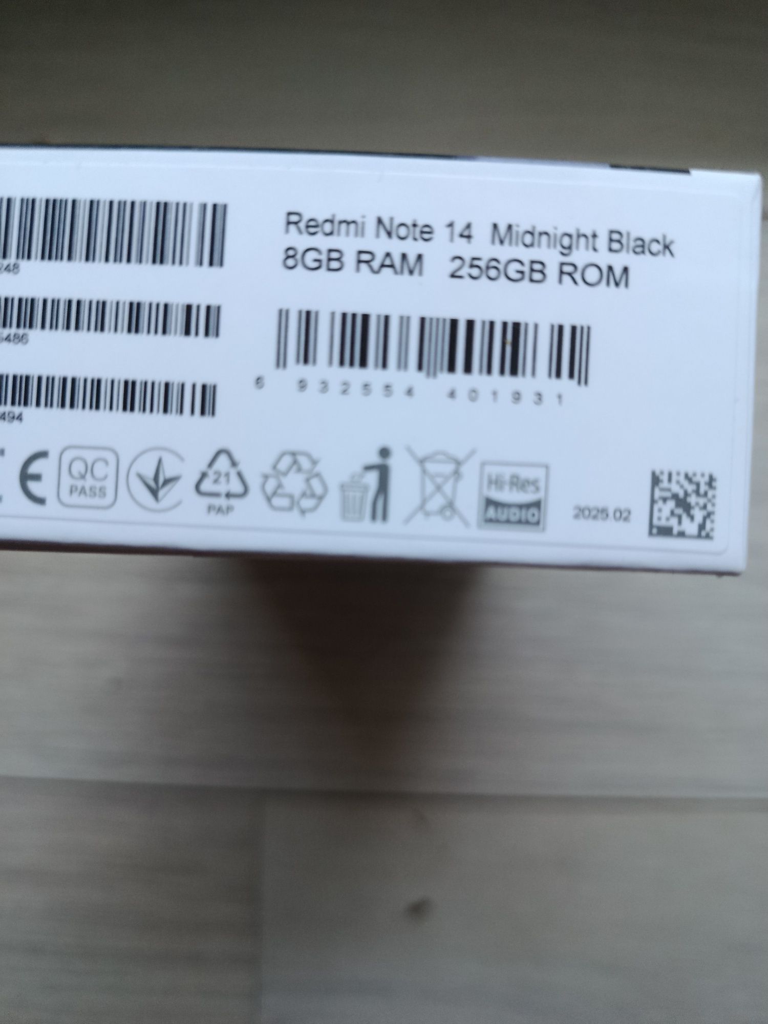 Redmi note 14 8/256 zamienię