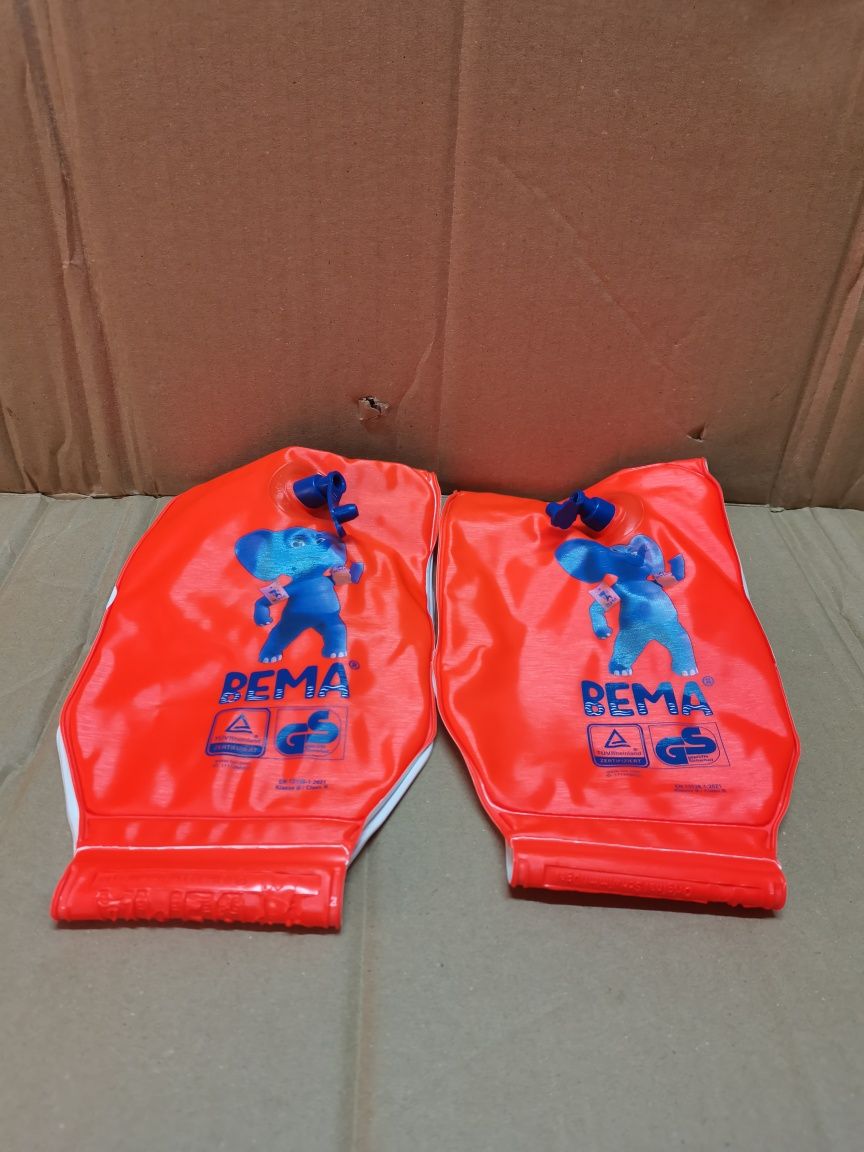BEMA® Oryginalne skrzydła do pływania, pomarańczowe, rozmiar 0, 11-30