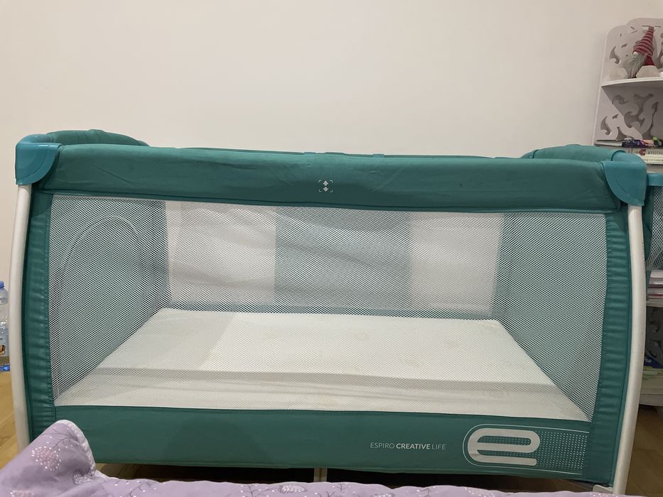 Łóżeczko turystyczne espiro Chilaut + materac gratis!!!