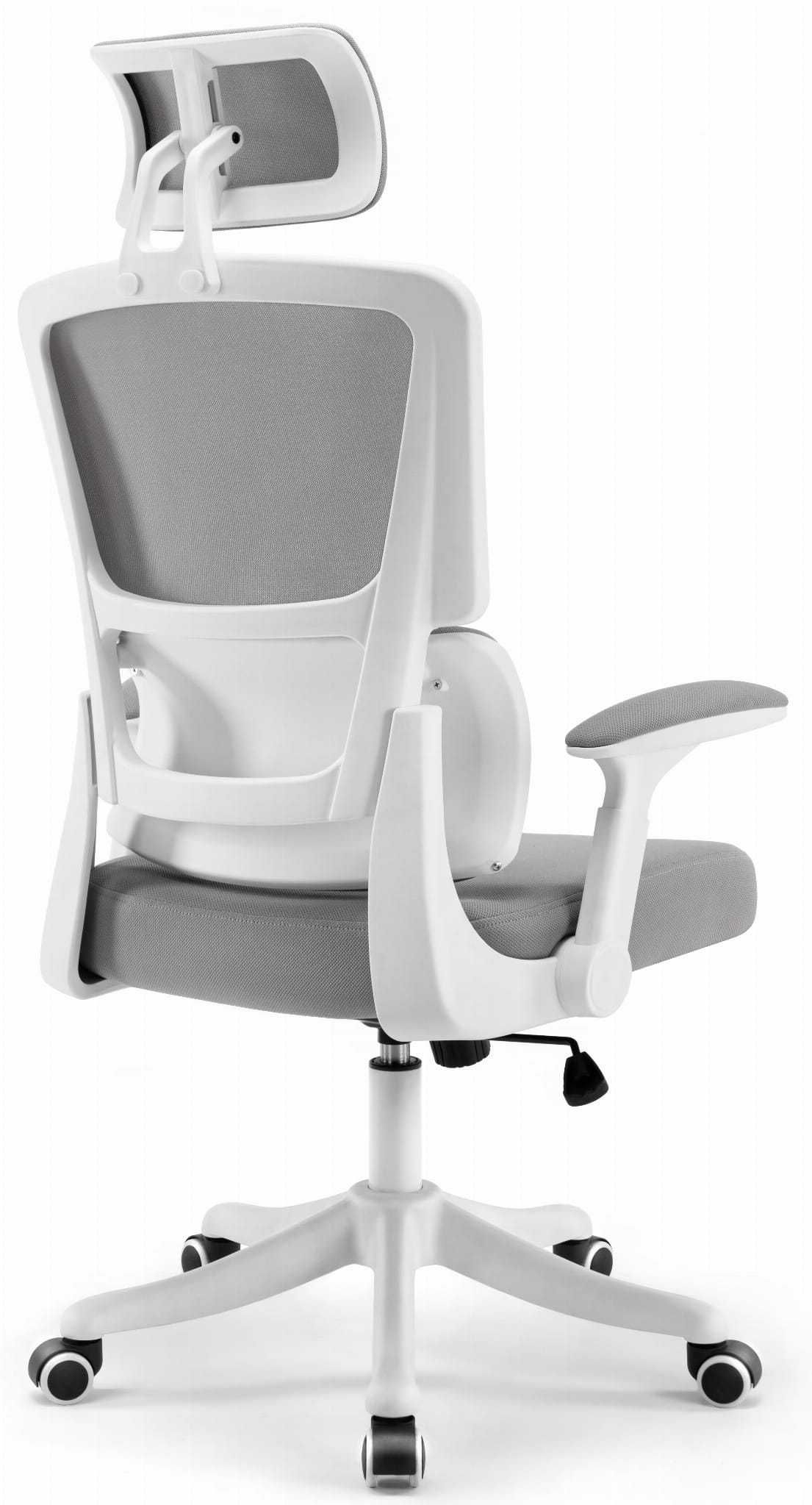 Fotel biurowy Hell's Chair HC-1011 Gray uszkodzona tapicerka