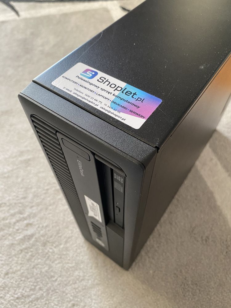 Komputer mini HP AMD A10-8750B 4 Core 128GB SSD, DVD, Win 11