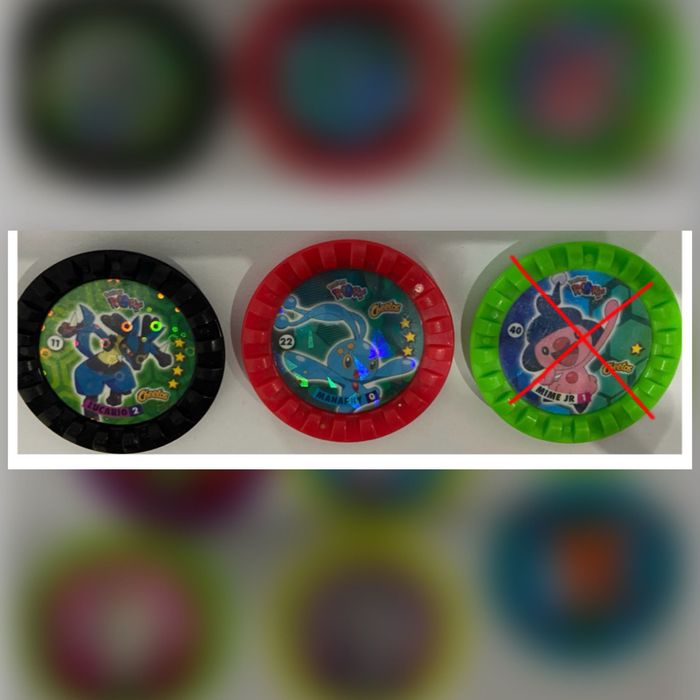 Pokémon Tazo Roks Cheetos - chaps żeton