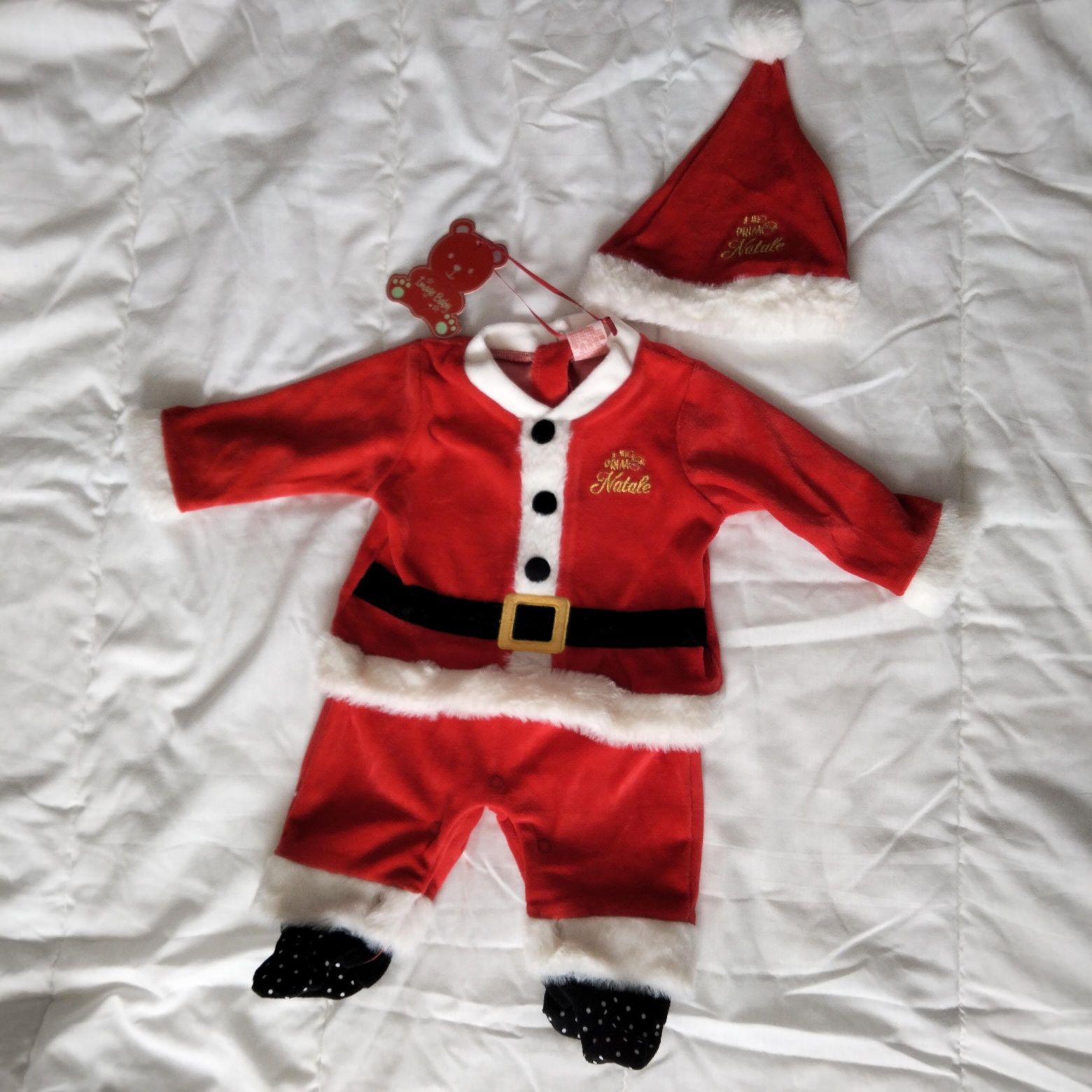 Новорічний костюм Санта Клаус 0-3 міс