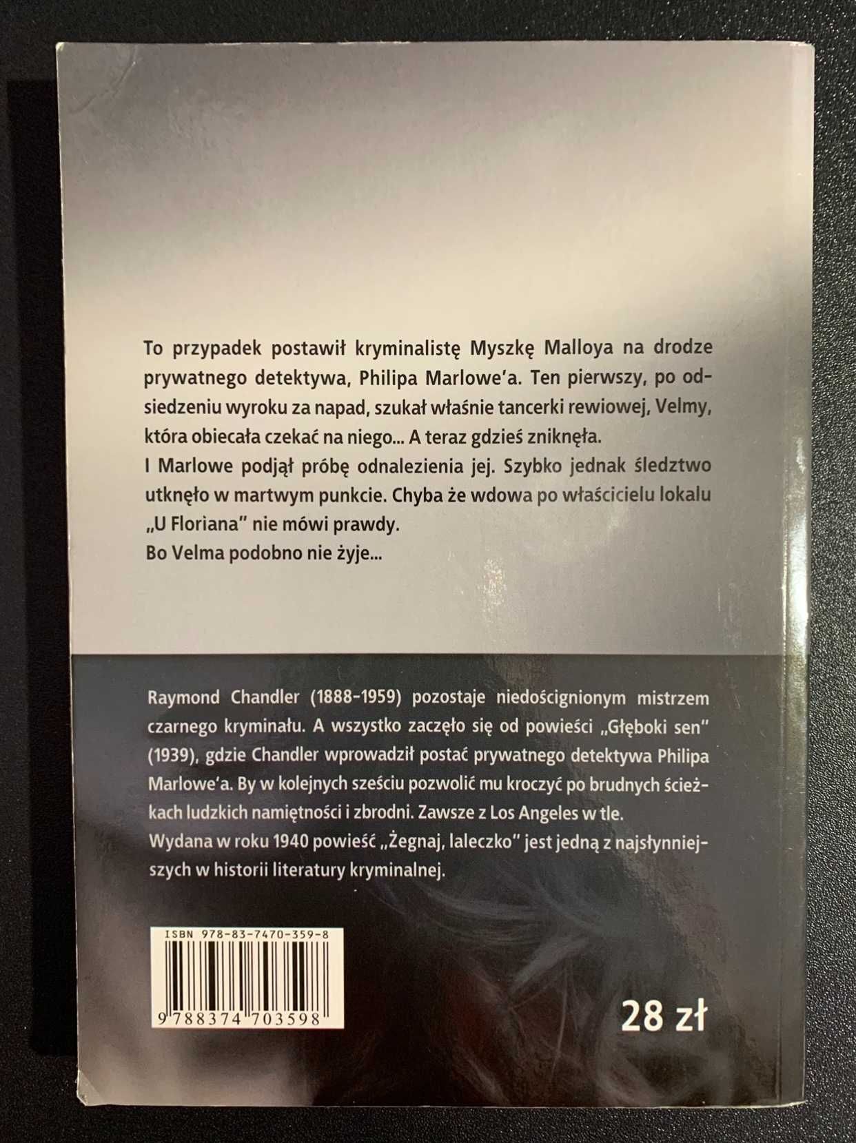 Żegnaj, Laleczko, Raymond Chandler - stan dobry