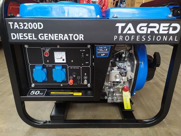 Генератор дизельний TAGRED TA3200D (3.2 кВт)