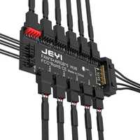 PWM-контролер JEYI для вентиляторов 4pin и ARGB подсветки 3pin хаб