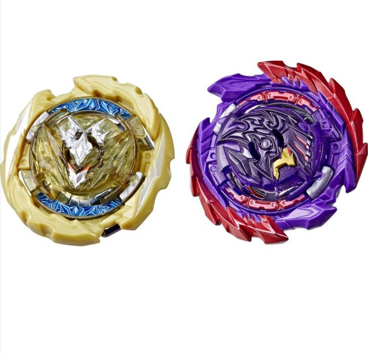 Бейблейд Hasbro QuadDrive Циклон Белфайр B7 проти Берсерк Балдеров.