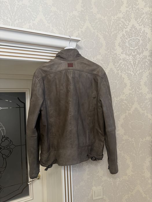 G star куртка шкіряна чоловіча