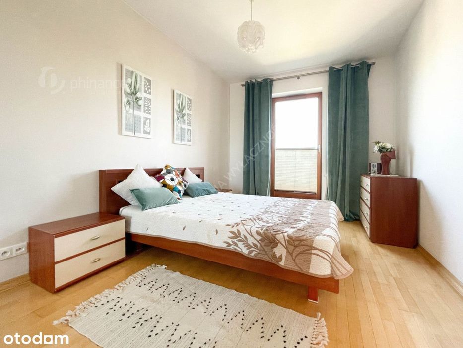 3-pokoje, oddzielna widna kuchnia, balkon, parking