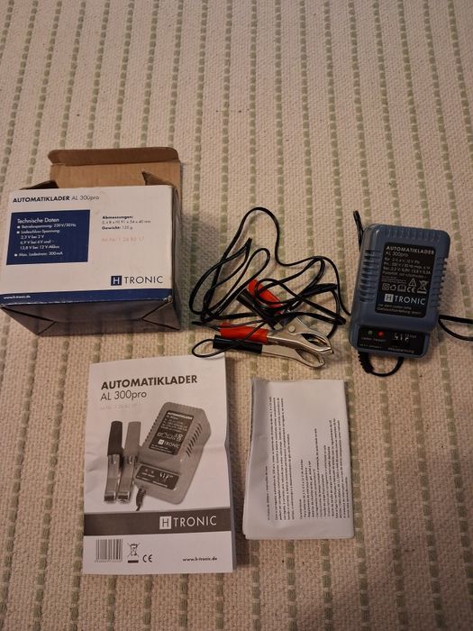 Carregador de bateria moto