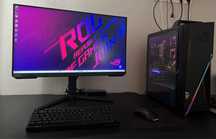 Ігровий пк Asus ROG Strix GA15DK+ монітор Samsung 28 Odyssey C7