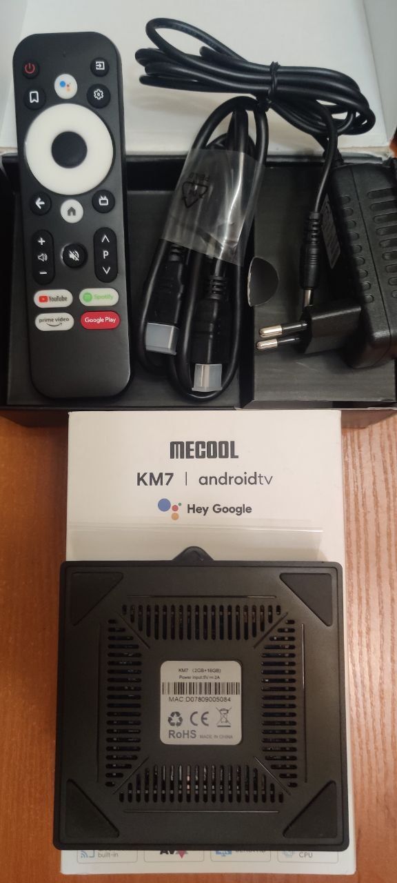 приставка тв сматр андроид Mecool KM7 2gb/16gb новая
