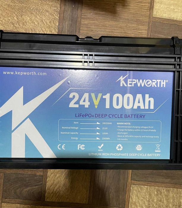 Продам акумулятор LiFePO4 2,56 kWh KEPWORTH (YD24100) 24V 100AH 25,6v