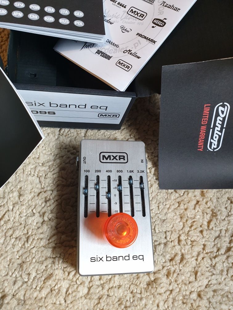 MXR - silver 6 band EQ