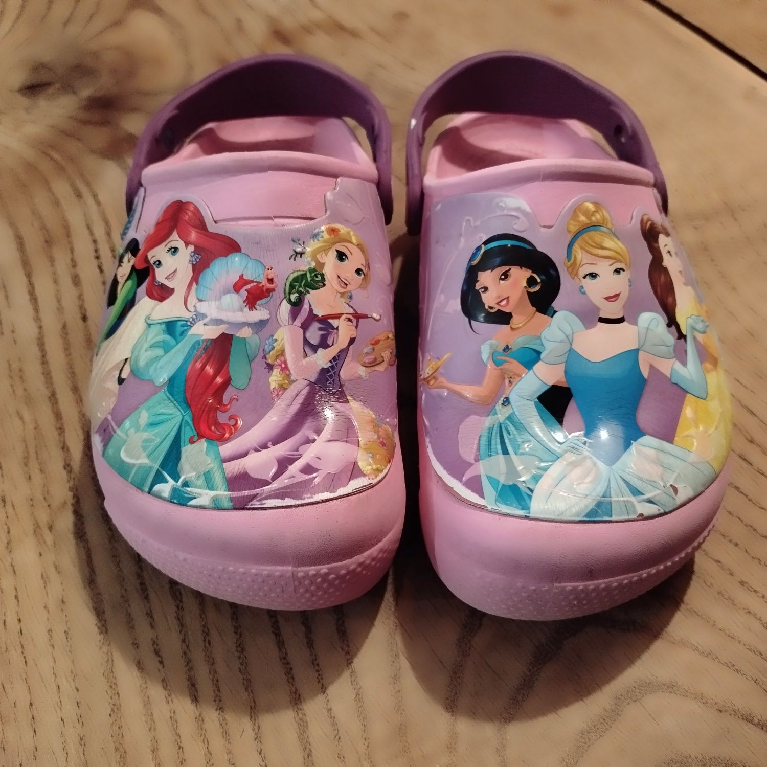 Świecące klapki dziecięce Crocs rozm. C 13