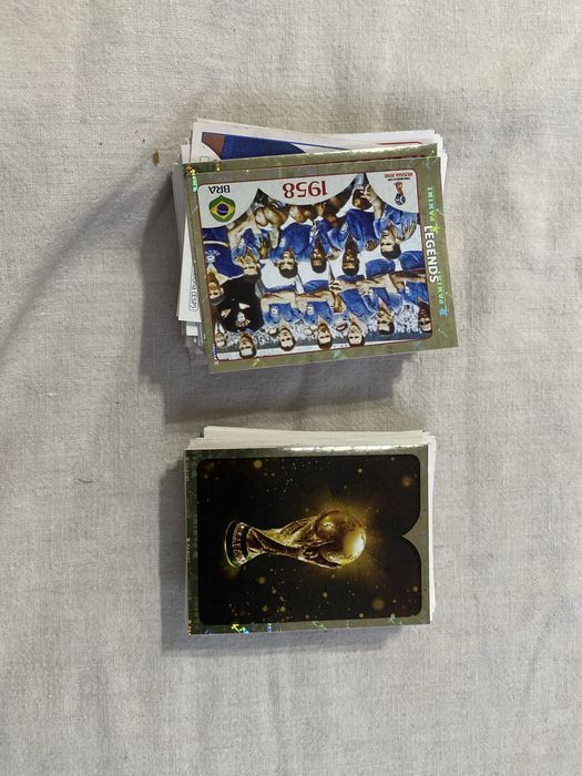 Cromos de varias coleções