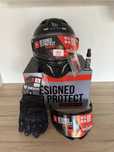 Kask MT | Rękawice SECA | Szyba BLACK MT | zestaw
