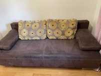 Kanapa sofa Łóżko rozkładane z pojemnikiem