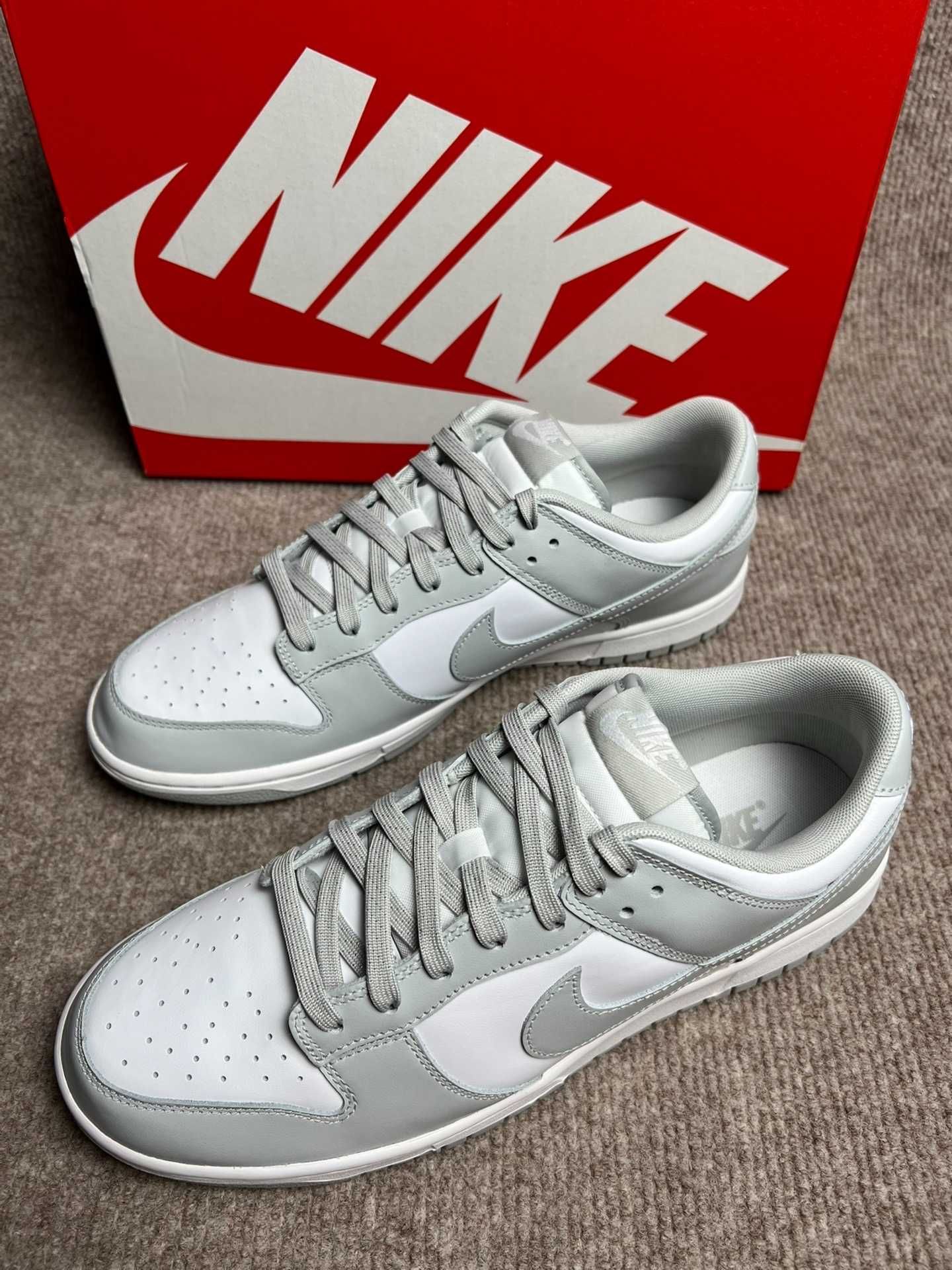 Buty codzienne Nike Dunk Low szary nowy z metką R.39