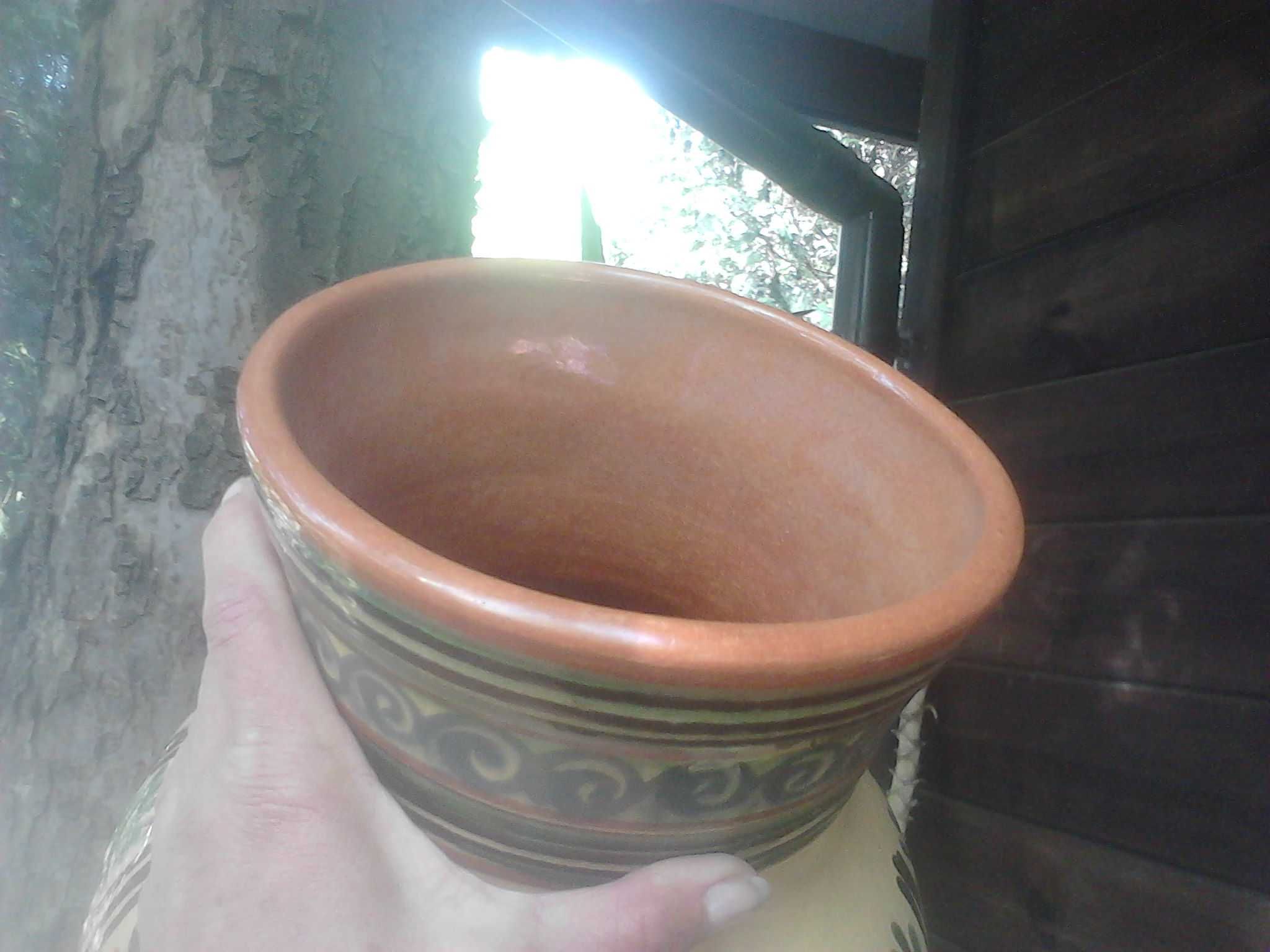 Wazon ceramika Łysa Góra 38 cm, sygn.