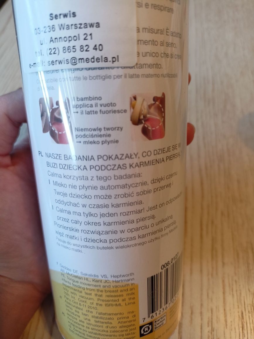 Butelka Medela Calma 150ml + butelka antykolkowa Canpol Babies 120ml