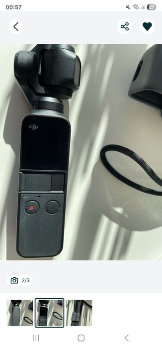 DJI Osmo pocket 2 c/ full extras
