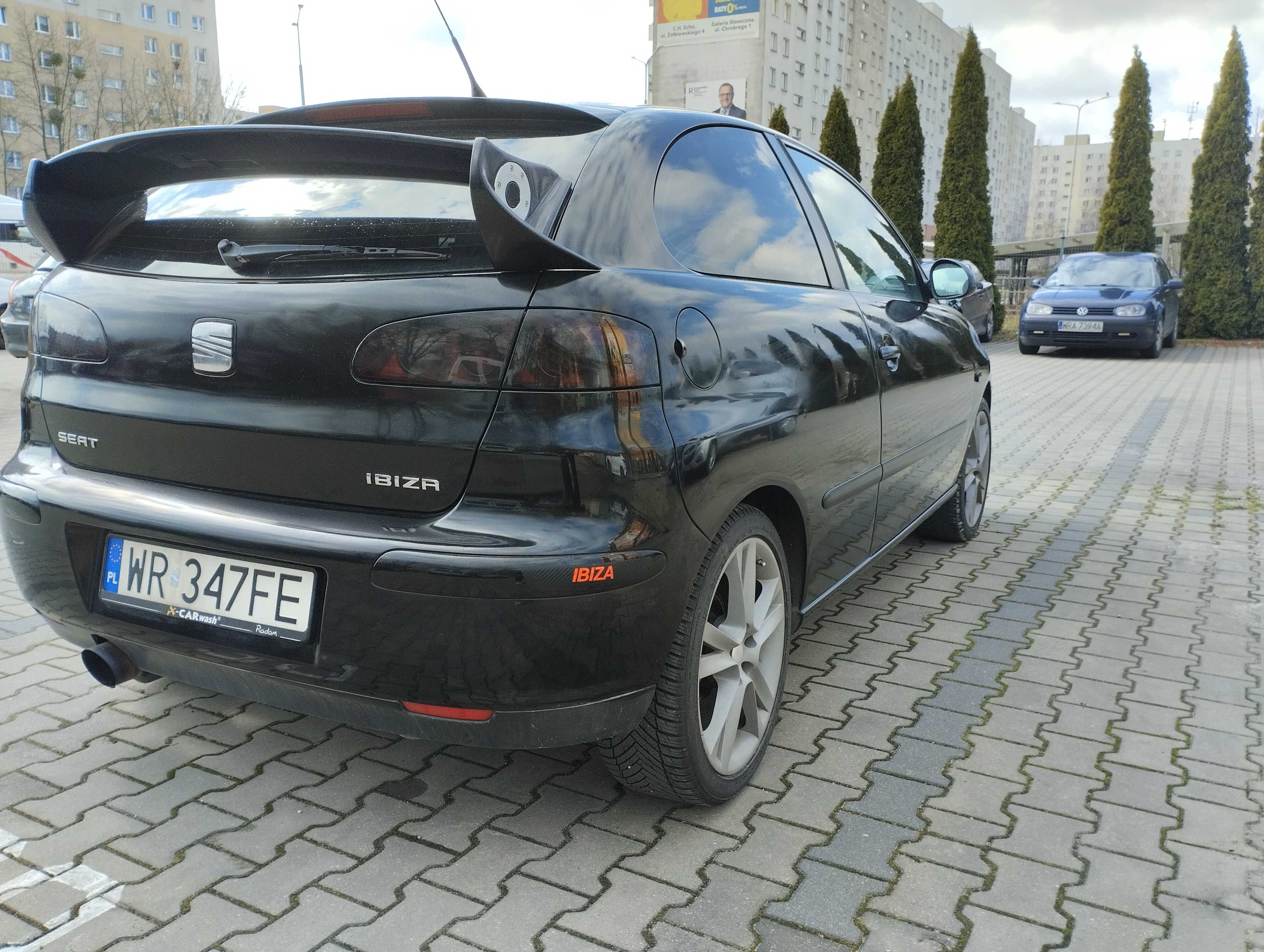 Seat Ibiza 1.4 16V Sport 2002r. Benzyna Hatchback