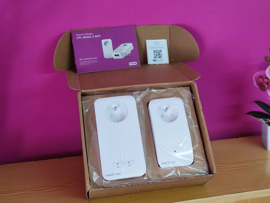 Kit Magic 2 WiFi VOO - Adaptador Powerline